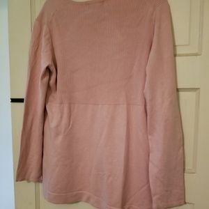 Pink Maternity Sweater